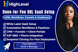 setup gohighlevel saas whitelabel crm ghl automation client portal