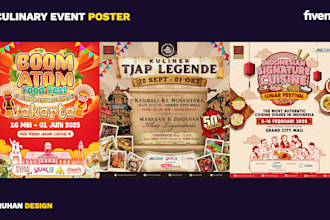 design professional event poster