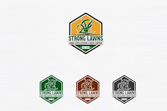 design awesome produce a sweet logo for these grass holes