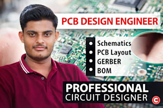 design professional pcb, schematic and circuit for your project