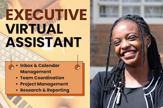 be your executive assistant for project and business support