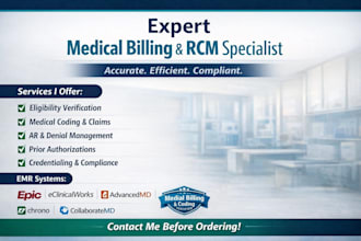 handle end to end medical billing and rcm for US providers