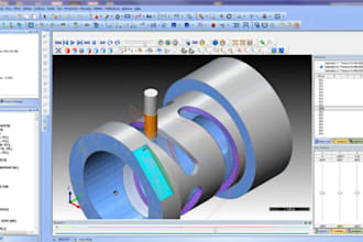 design 3d cad modelling, technical drawing, cnc programming with stl, step files