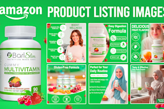 design amazon or bol product listing images