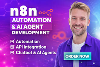 build custom n8n automation, n8n workflows, fix n8n for your business workflows