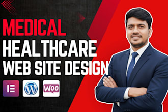 design a medical dental and healthcare wordpress website