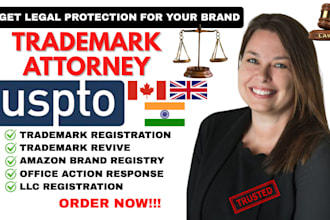 be trademark attorney trademark registration USA amazon brand registration uspto