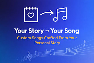 create a personalized song from your story for a special gift