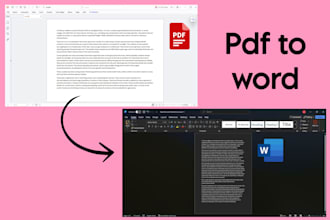 convert your pdfs into editable word,excel, notepad file in few hours