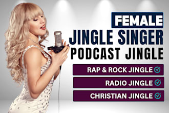 be your podcast jingle producer rap jingle podcast radio jingle youtube intro