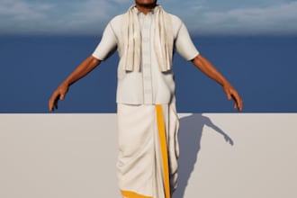model props and characters for video games