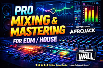 mix and master your edm track