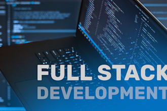 be full stack web developer for saas, app, frontend, custom website development