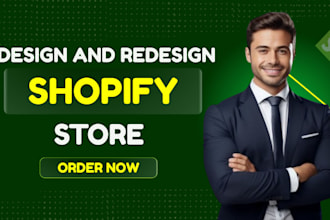 design, develop, and create shopify store