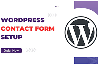 create professional wordpress contact form with elementor design