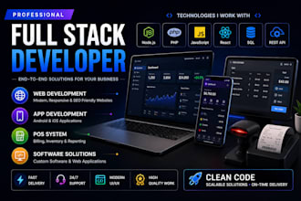 be your professional web designer and developer for any website or application