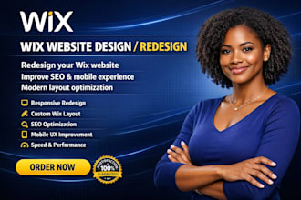 redesign your wix website improve SEO wix mobile user experience and layout wix