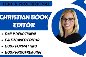 edit, proofread, christian book, daily devotional, prayer guide, selfhelp book