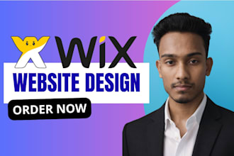 design a modern, professional, and responsive wix website