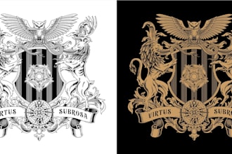 create heraldry emblem coat of arms family crest heraldic logo