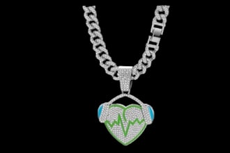 design cad jewelry hip hop necklace,iced out custom pendant chains,baguette,stl