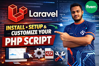 install, setup and customize your codecanyon PHP laravel script