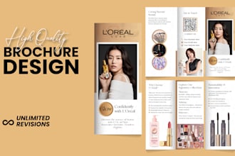 design professional brochure and company profile