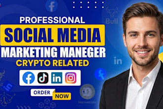 do crypto social media marketing manager web3 manager crypto