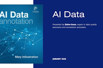 provide expert ai data annotation and quality assurance for your ml model