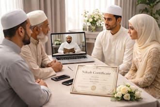 provide nikah services complete with official documentation