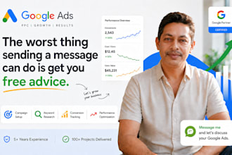 setup and manage google ads adwords ppc campaigns
