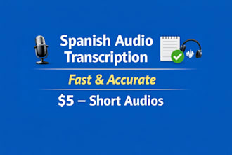 do accurate spanish audio transcription