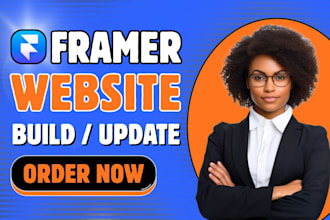 develop or build framer website framer landing page