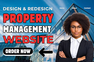 build property management website guaranteed rent short term rental website