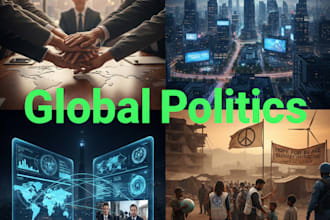 write political analysis articles