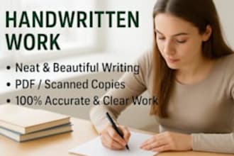 write anything with my beautiful handwriting