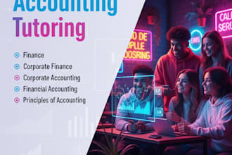 be your professional tutor for accountancy and finance