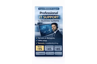 provide remote IT support for business and office systems