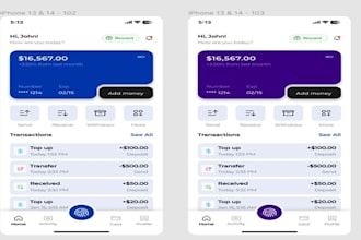 develop fintech app money transfer app payment app bank app bill payment app