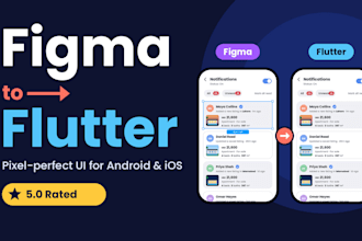 convert figma design to flutter ui