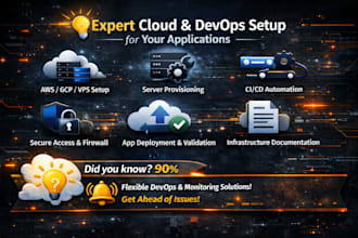 set up devops and cloud infrastructure for your project
