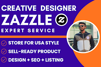 create creative zazzle high converting product designs