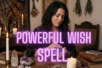 cast an extremely powerful custom wish spell for manifestation