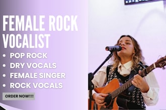 sing custom rnb rock female metal rock singer pop rock singer female pop singer
