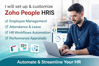 setup zoho people for employee operations