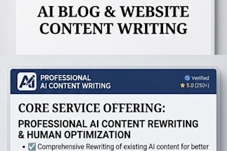 humanize ai generated content professionally