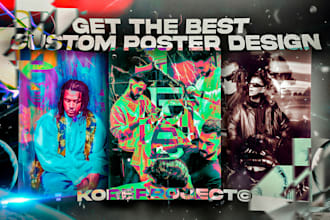 custom professional poster design