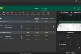 develop sports website sportsbet app sport bet app frontend and sportbet website