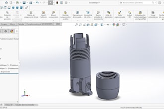 design custom 3d parts and components in solidworks