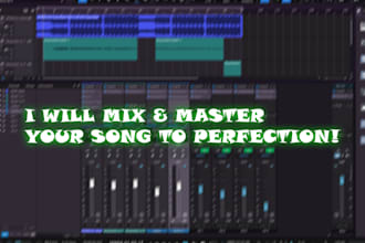 mix and master your song to perfection for spotify and apple